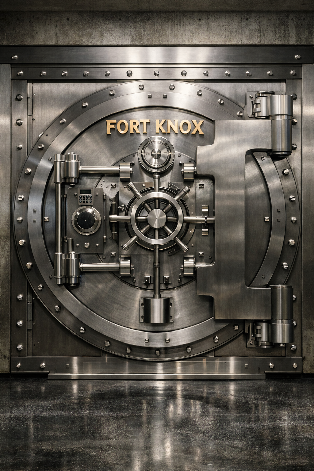 Fort Knox Hermetically Sealed Vault Door
